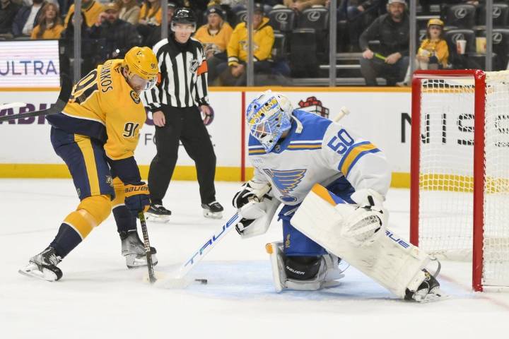 Deadspin | Steven Stamkos scores 4 to help Predators rout Blues