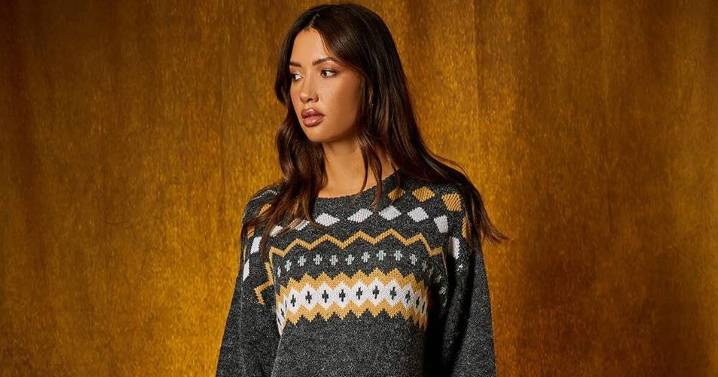 Roman jumper dress 'looks great with boots or flats' and is £35 in knitwear sale