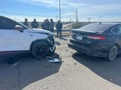 Choque por alcance en puente Nava–Morelos moviliza a cuerpos de auxilio