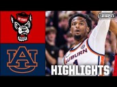 NC State Wolfpack vs. Auburn Tigers | Full Game Highlights