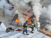 5 families displaced after 5 homes catch on fire in Allentown