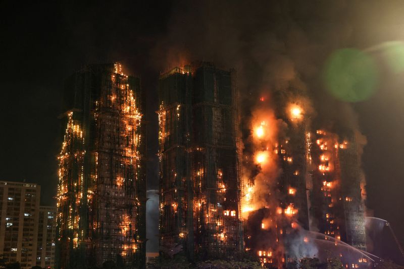 Hong Kong fire came after contractor safety breaches and a residents' revolt