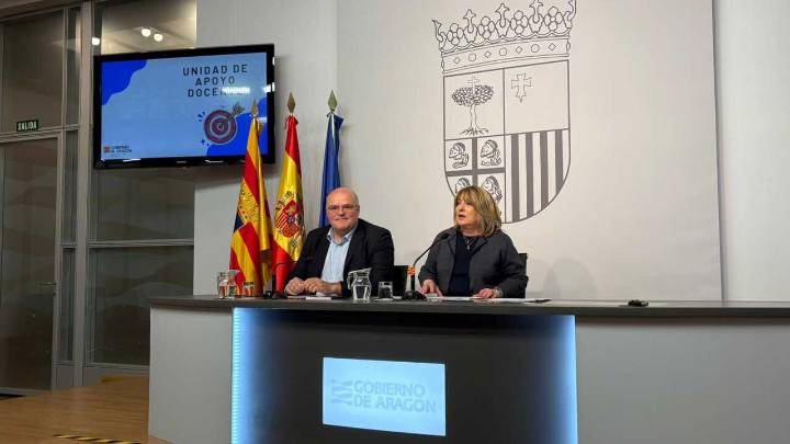 Aragón pone en marcha la Unidad de Apoyo al Docente para mejorar su bienestar y la calidad educativa