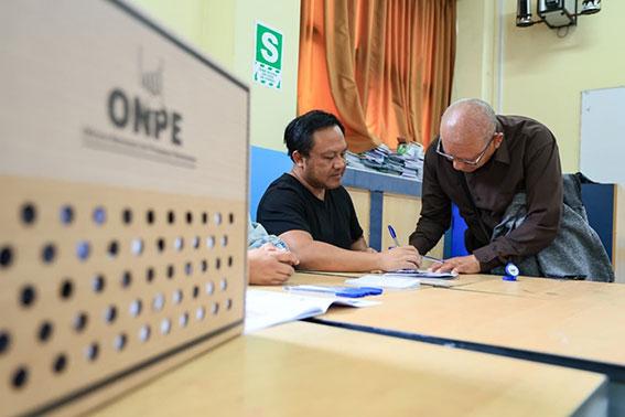ONPE concluye cómputo de las elecciones primarias vía delegados, remitirá resultados al JNE