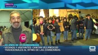 Vecinos y visitantes de Guadalajara cantan villancicos al ritmo de las zambombas