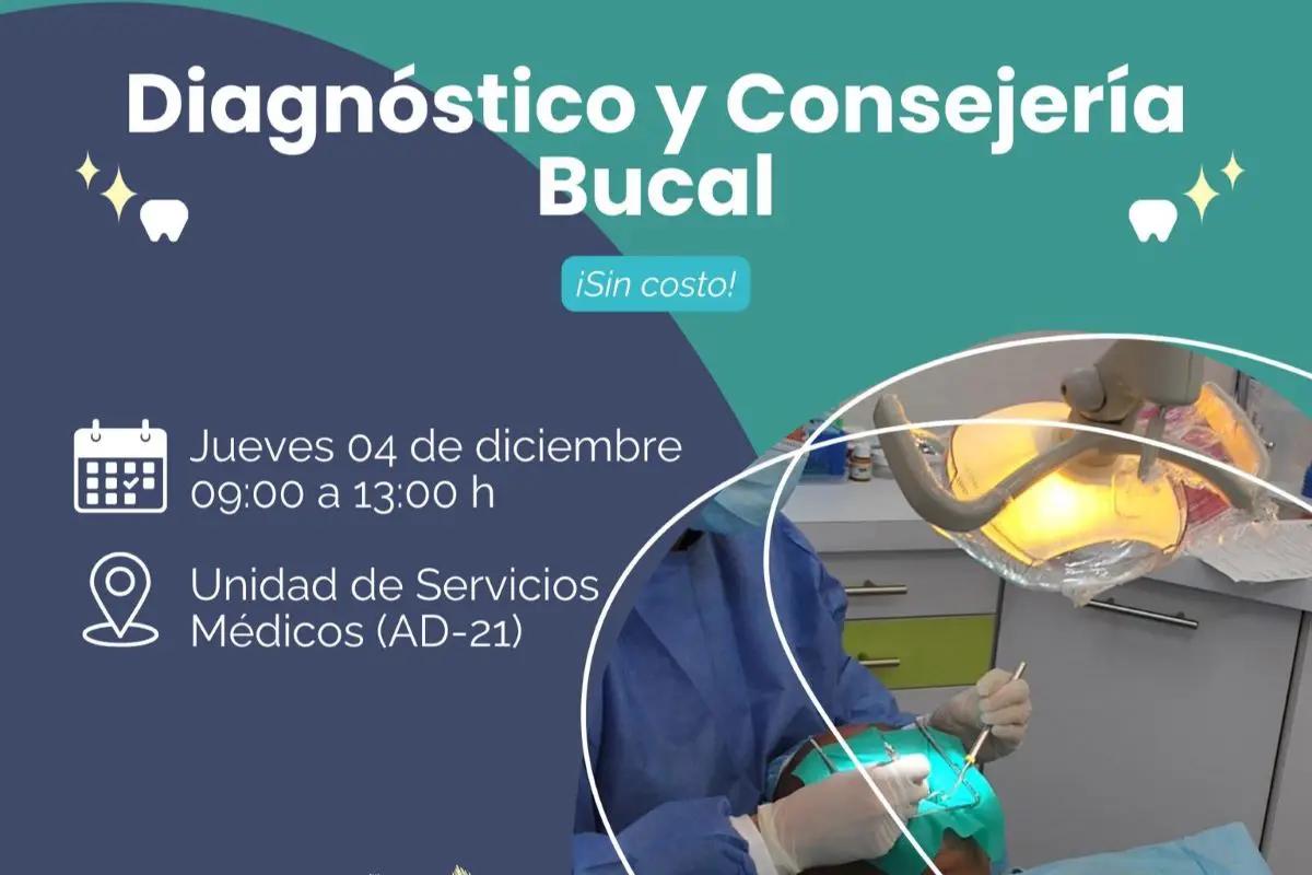 Diagnóstico y consejería bucal gratis para la comunidad UABCS