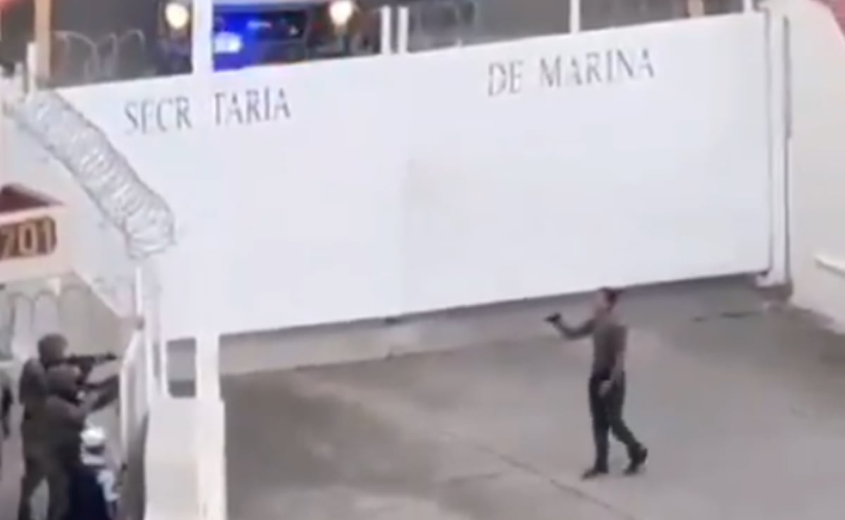 VIDEO VIRAL: Marina somete a hombre fuera de zona naval en Puerto Vallarta