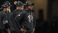 Falcons’ Raheem Morris hits potential staff changes with ‘irrelevant’ mic drop