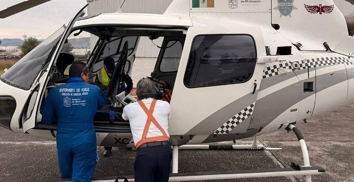 Por aire y tierra, el apoyo a heridos en Coahuayana; federación y estado despliegan operativo conjunto: Raúl Zepeda