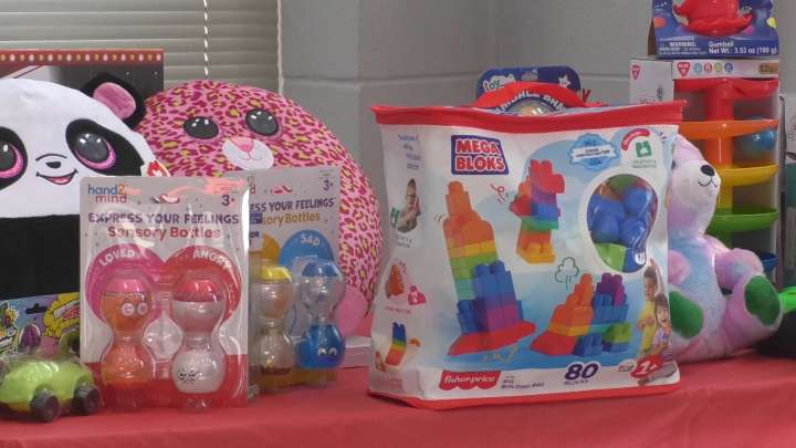 Blessings for All holds Toys for Tots giveaway in Winona