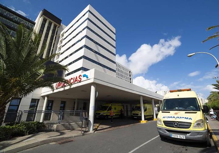 Un motorista, en estado crítico tras caer de su motocicleta en el sur de Gran Canaria