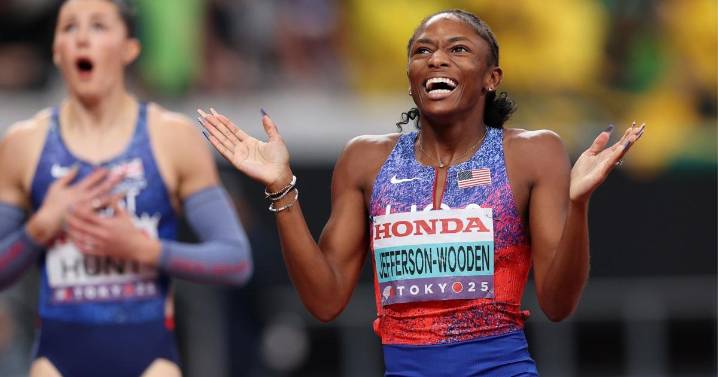 Melissa Jefferson-Wooden, Rai Benjamin lead USATF Athlete of the Year winners