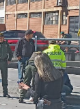 Video clave respalda denuncia de agresión sexual contra inspector en Soacha