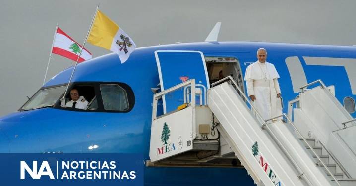 El Papa llegó al Líbano en el último día de su primera gira