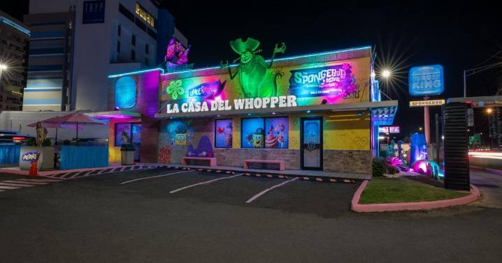 Burger King Puerto Rico lanza nueva colaboración con la nueva película de SpongeBob