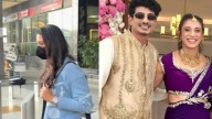 Smriti Mandhana seen at airport days after cancelling wedding with Palaash Muchhal