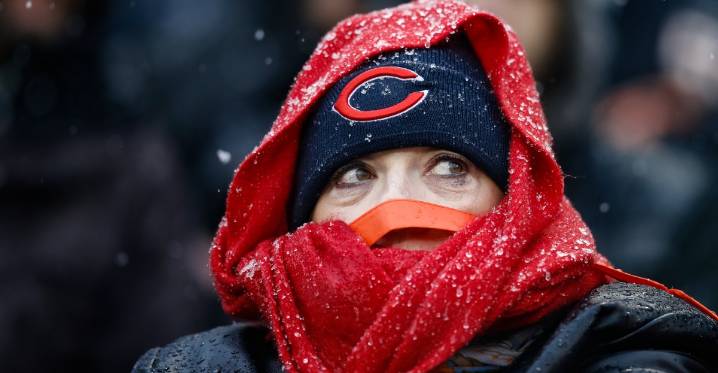 Bears and Browns set to play in Arctic temperates on Sunday