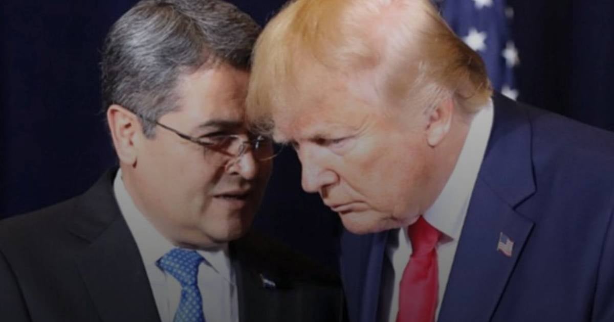 Trump defiende indulto al expresidente hondureño, condenado por traficar toneladas de cocaína a EU