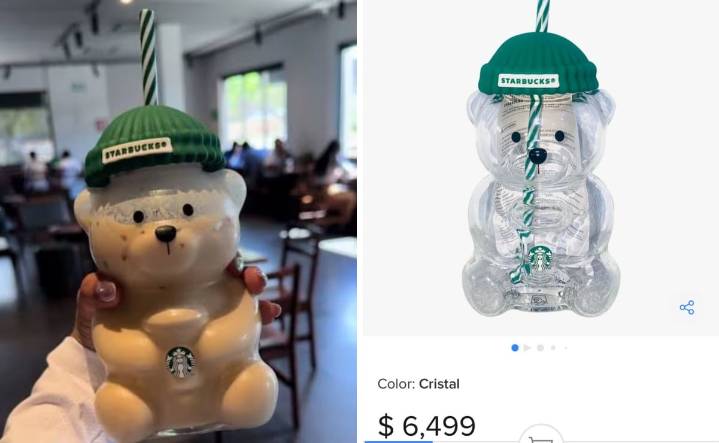 De edición limitada a pieza codiciada: Bearista Cup de Starbucks se revende hasta en 5 mil pesos