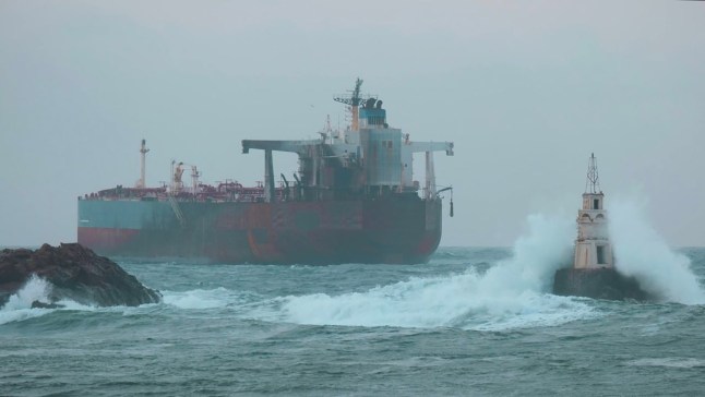 Putin’s ‘ghost ship’ appears in Nato waters after Ukrainian drone strike