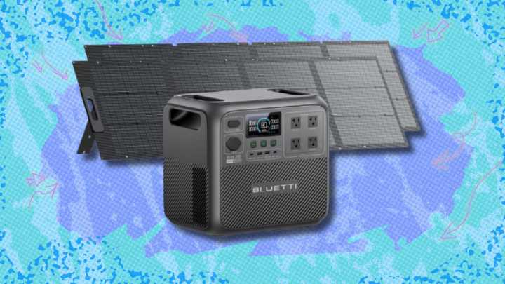 Take a full $1,000 off this Bluetti portable power station and two solar panels
