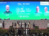 Amit Shah, Gujarat CM Patel inaugurates Earth Summit 2025