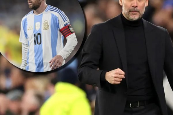 Guardiola elogió a un jugador del City y sorprendió sobre Messi: "Nunca lo hizo"