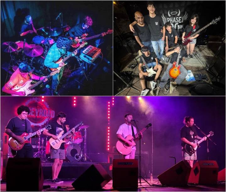 Nueva fecha de “Rock de Acá”, con tres bandas