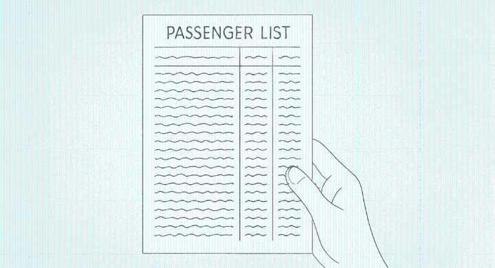 When you fly within the US, what does immigration see about you?