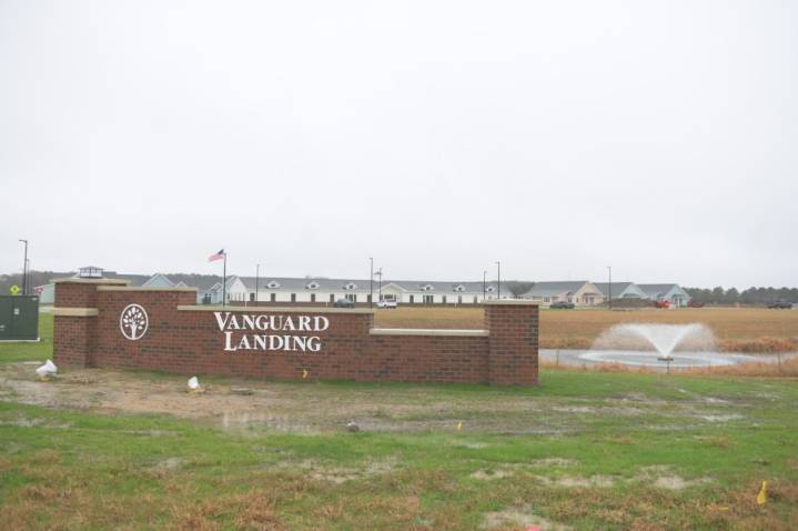 Amid progress, Vanguard Landing deals with apparent vandalism