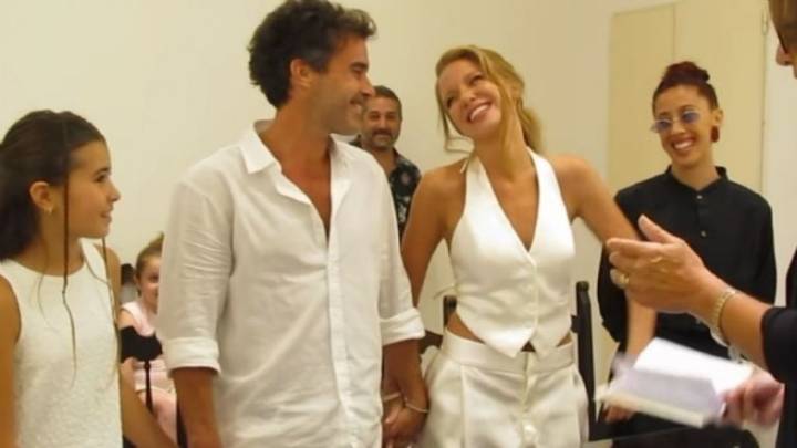 Se casaron Nicolás Cabré y Rocío Pardo: las fotos de la boda