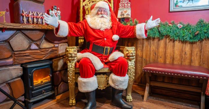 Santa's grottos around Birmingham for Christmas 2025 - including unique trips on a train and boat