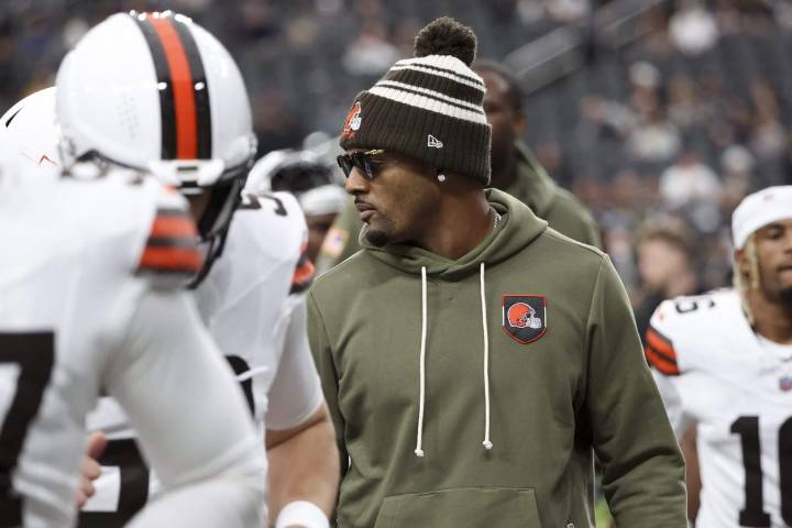 Browns’ Deshaun Watson returns to practice. What does it mean for Cleveland’s QB room?