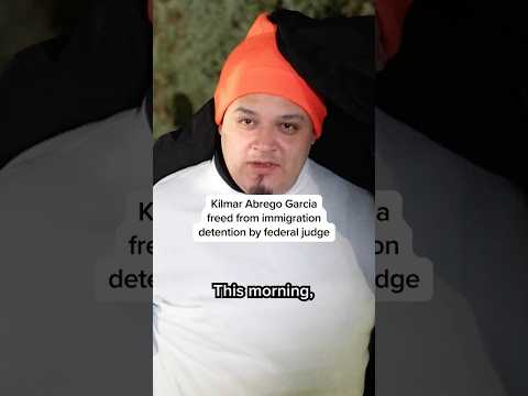 Kilmar Abrergo Garcia freed from immigration detention by federal judge