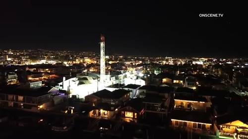 Crews begin 24/7 emergency repair work on abandoned oil well in Newport Beach after gas leak