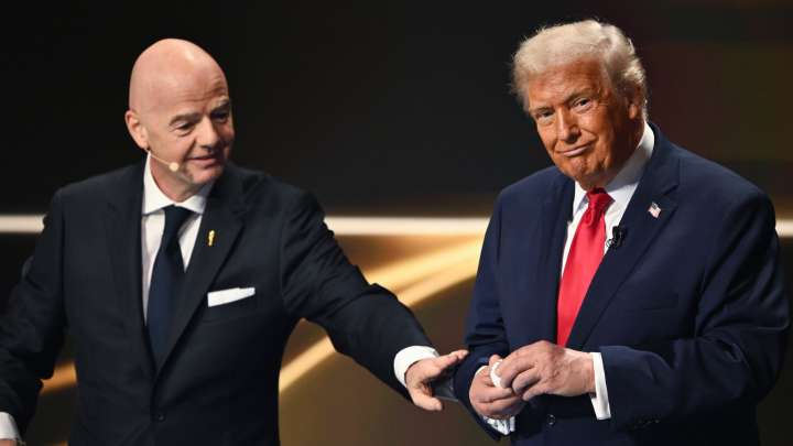Donald Trump Gets A Knock-Off Peace Prize As FIFA Boss Plays Into His Gigantic Ego