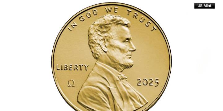 Final pennies minted in US to be auctioned off Thursday