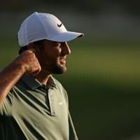 Defending champ Scheffler in 5-way tie for lead at Hero World Challenge