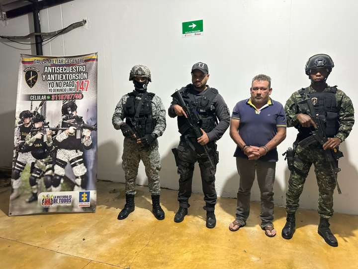 Fue capturado quien sería el cabecilla del GAO Clan del Golfo en Casanare