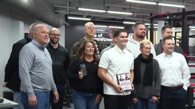 Westside senior wins Center of Excellence Award