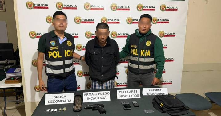 Ilo: PNP captura a asaltante que utilizó arma de fuego en robo