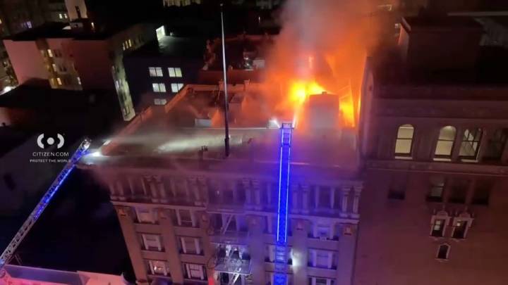 3-alarm fire rips through SF apartment building – NBC Bay Area
