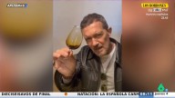 La reacción de Antonio Banderas al catar un vino de 1728 en Jerez: "¡Salud!"