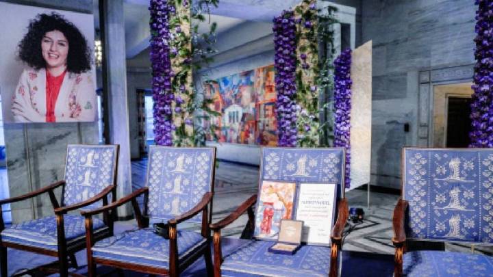 María Corina Machado exige la liberación de la nobel iraní Narges Mohammadi, detenida ayer con otros activistas