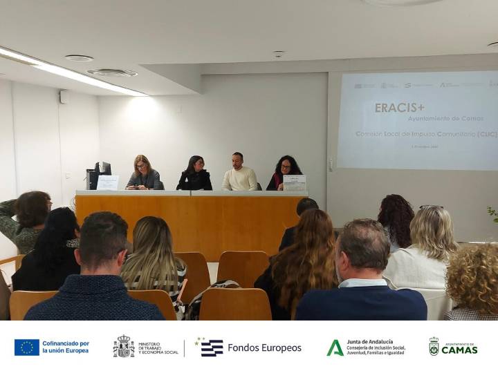 Camas celebra su primera Comisión Local de Impulso Comunitario dentro del programa ERACIS+