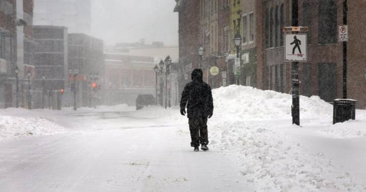 Winter storm moves into Atlantic Canada, bringing wet snow and power outages