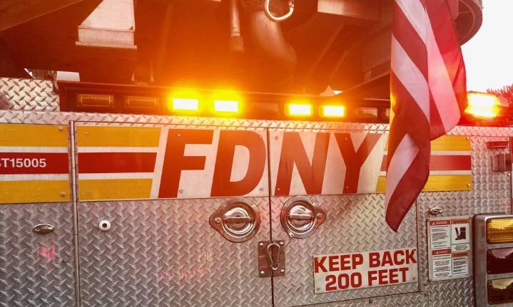Homeless man sleeping on Manhattan subway train set on fire, attacker on loose
