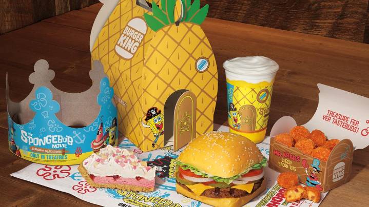 Burger King launches limited-time SpongeBob menu