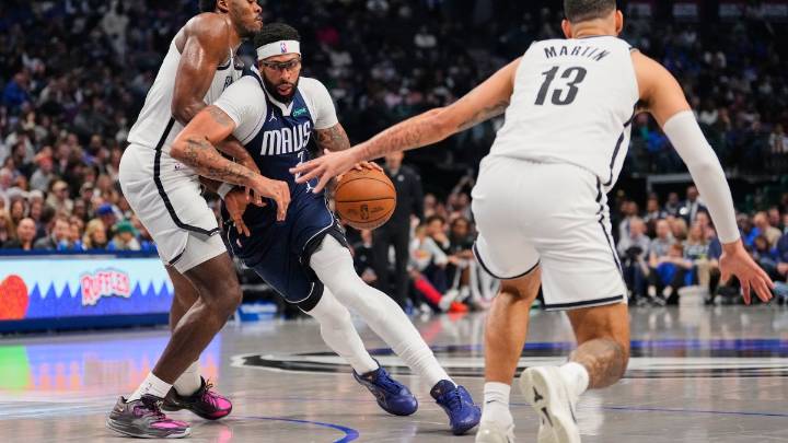 Anthony Davis has 24 points, 14 rebounds to lead Mavericks past Nets 119