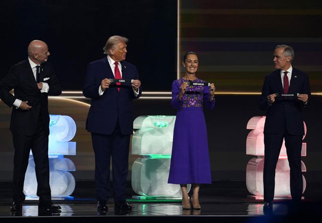 Estamos orgullosos y orgullosas de recibir por tercera vez la Copa Mundial. Tenemos un pueblo extraordinario: Presidente en sorteo FIFA 2026